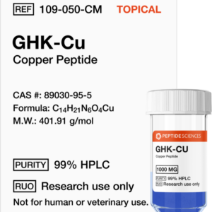 GHK-Cu 1gram (Copper Peptide) (1000mg) (Topical)