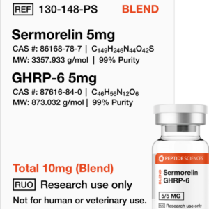 Sermorelin, GHRP-6, GHRP-2 9mg (Blend)