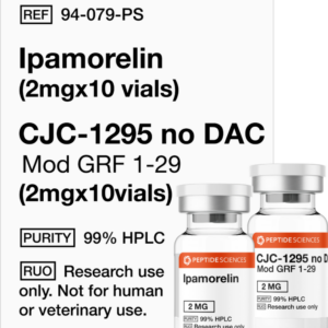 Ipamorelin (2mg x 10), CJC-1295 no DAC (2mg x 10)